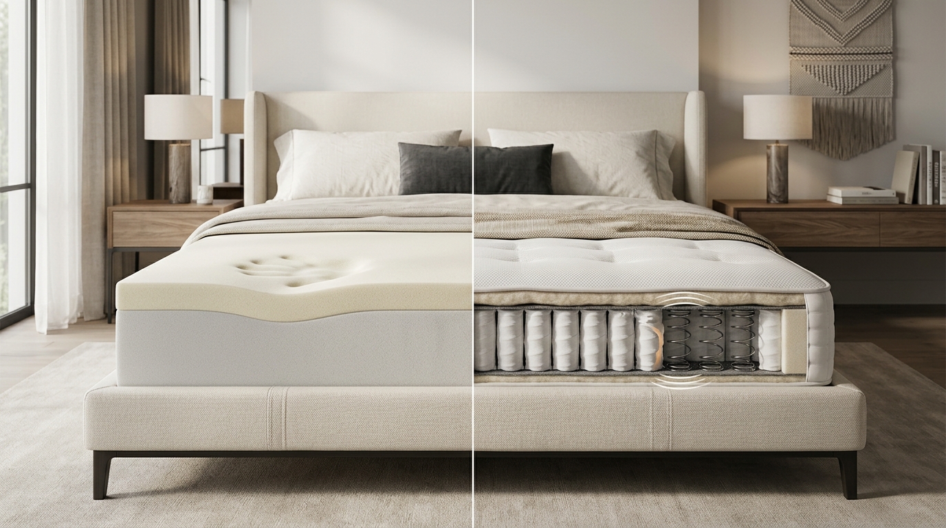 Memory Foam vs Pocket Sprung
