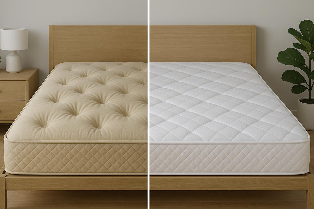 Old Mattress Vs New Mattress Comparison